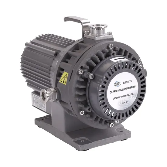  GWSP75 1phase 220V hvac Industry or Laboratory or Household use 1L/s pumping speed dry oil free scroll vacuum pump is better than  screw diaphragm rotary vane